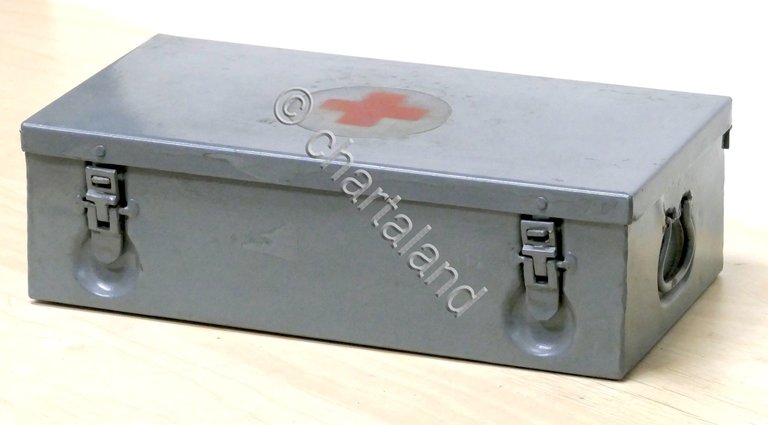 WWII - Cassetta Pronto Soccorso Croce Rossa Esercito Italiano - …