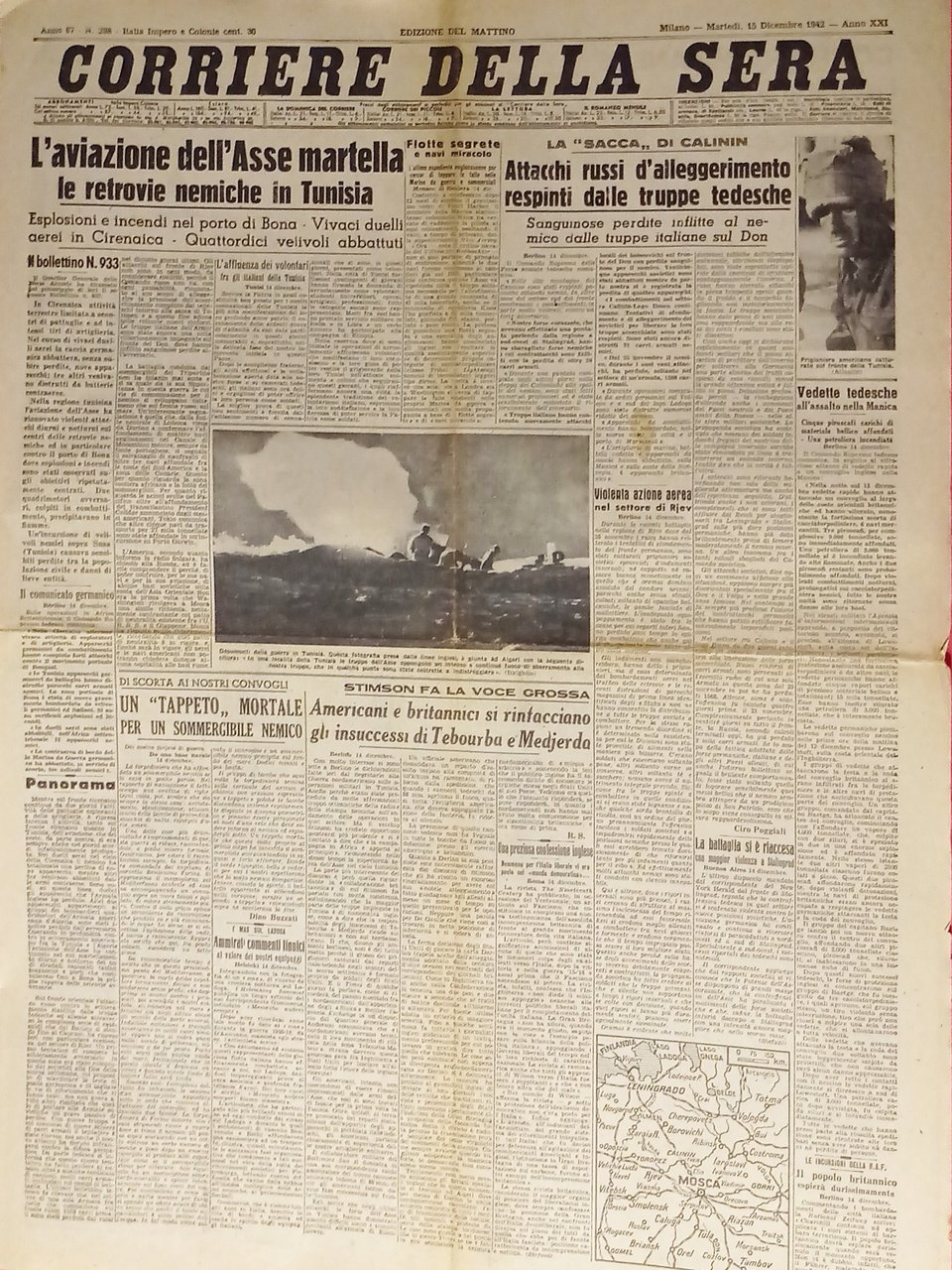 WWII - Corriere della Sera N. 298 - 1942 La …