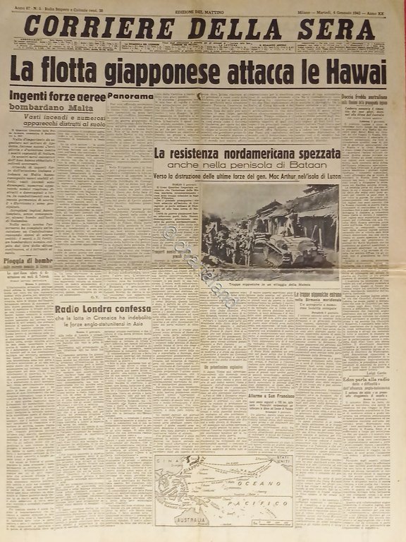 WWII - Corriere della Sera N. 5 - 1942 La …