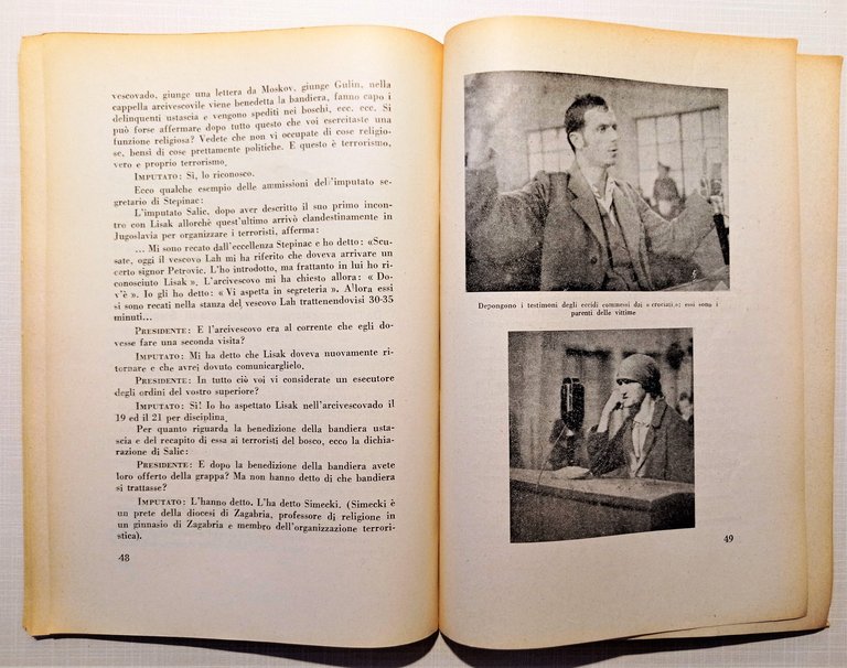 WWII - G. Leonardi - L'arcivescovo alla sbarra - ed. …