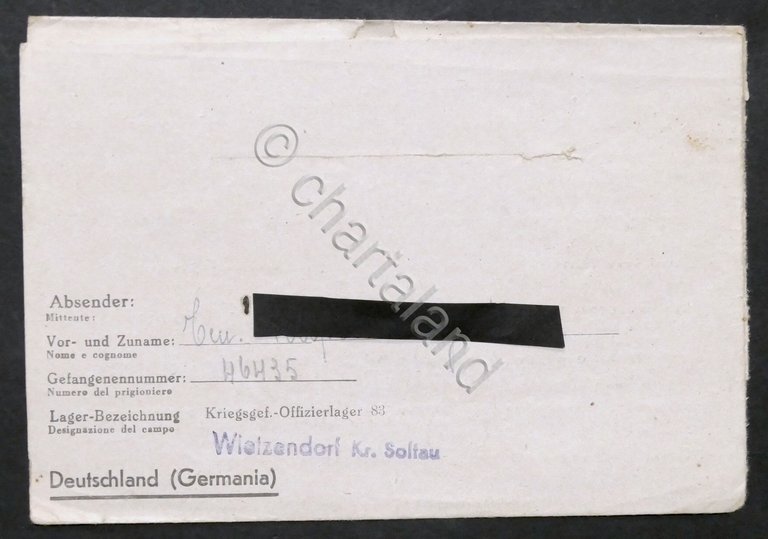 WWII - Lettera da Prigioniero di Guerra italiano - Wietzendorf … | Immagine Gallery 2