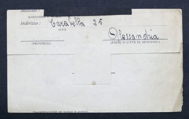 WWII - Lettera per Prigioniero di Guerra italiano - Campo …