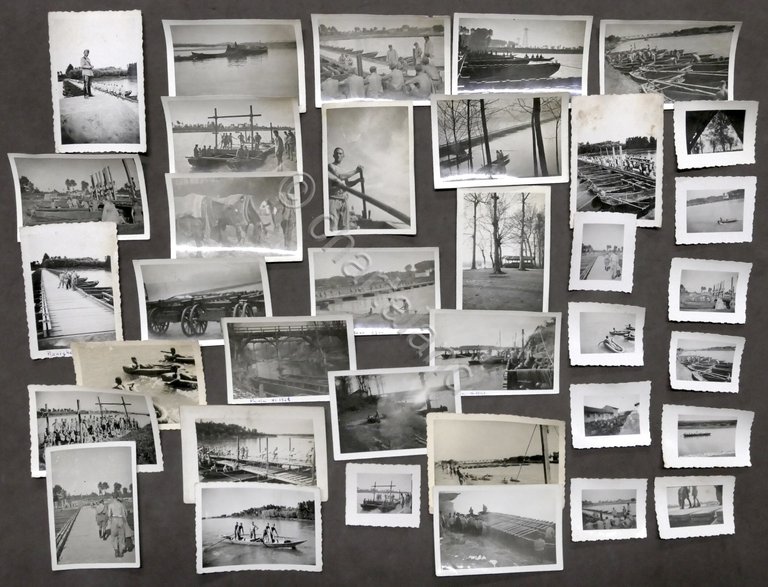 WWII - Lotto 36 fotografie militari italiani - Pavia / …