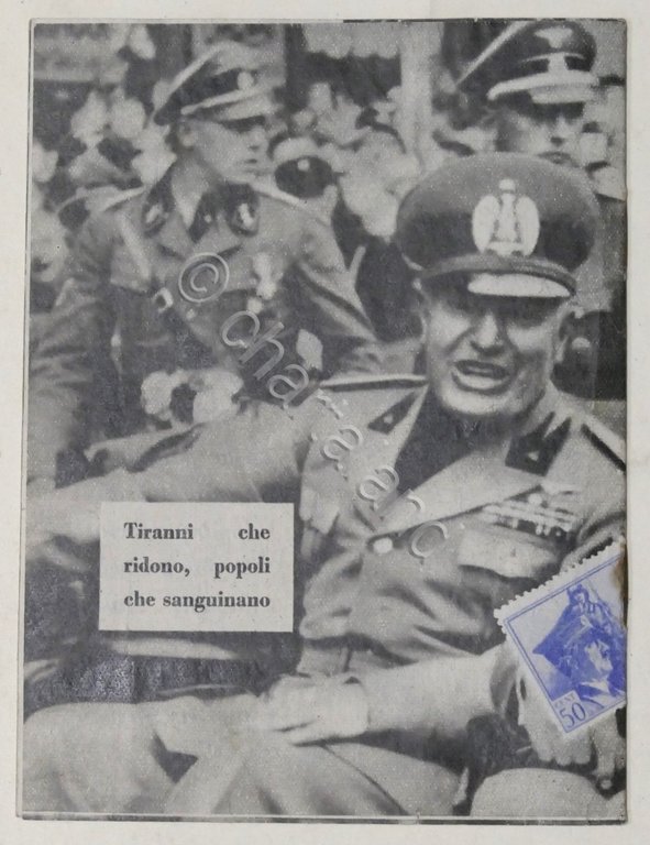 WWII - Opuscolo degli Alleati contro il Regime Nazista - …
