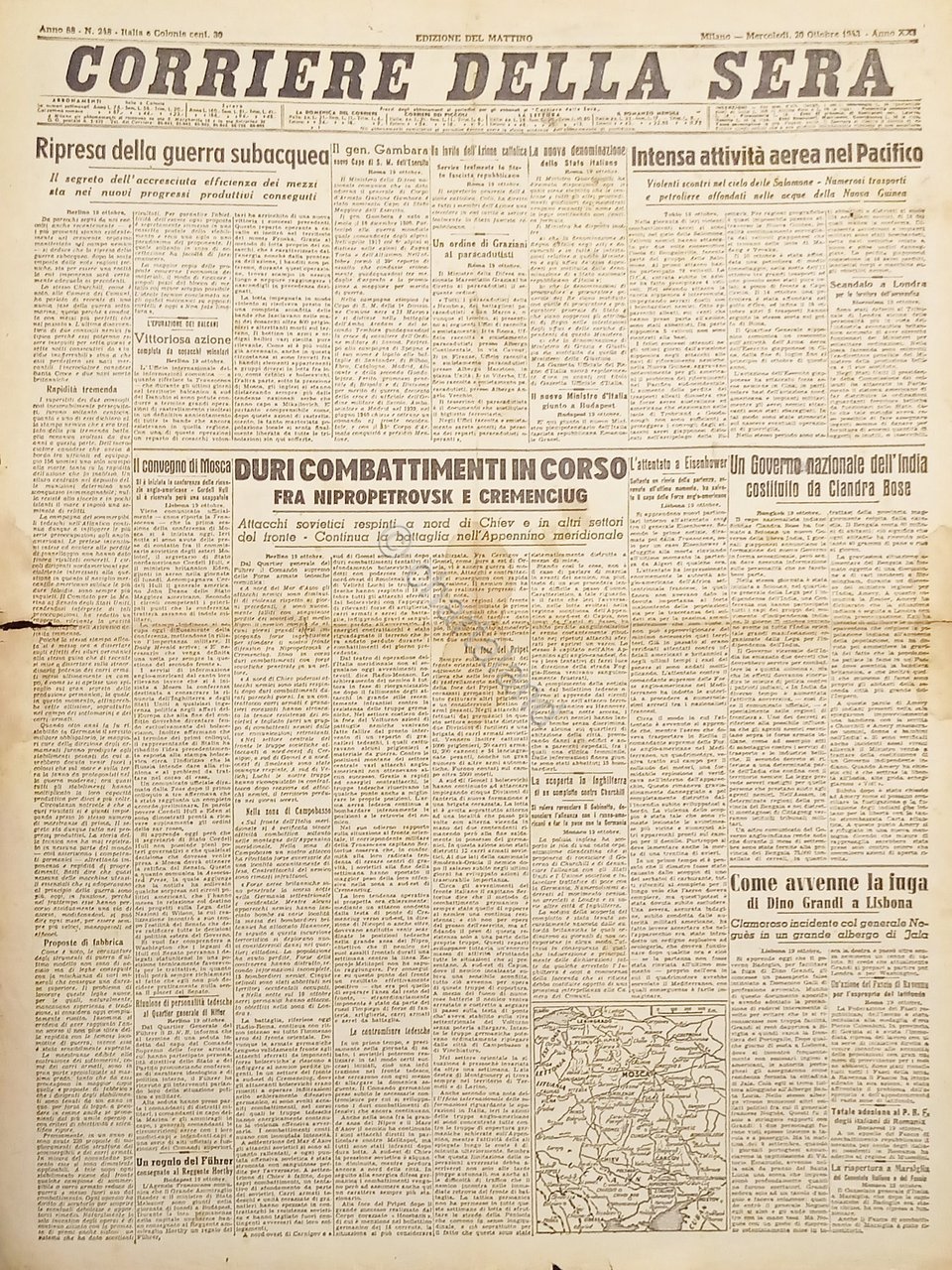 WWII - Quotidiano - Corriere della Sera N. 248 - …