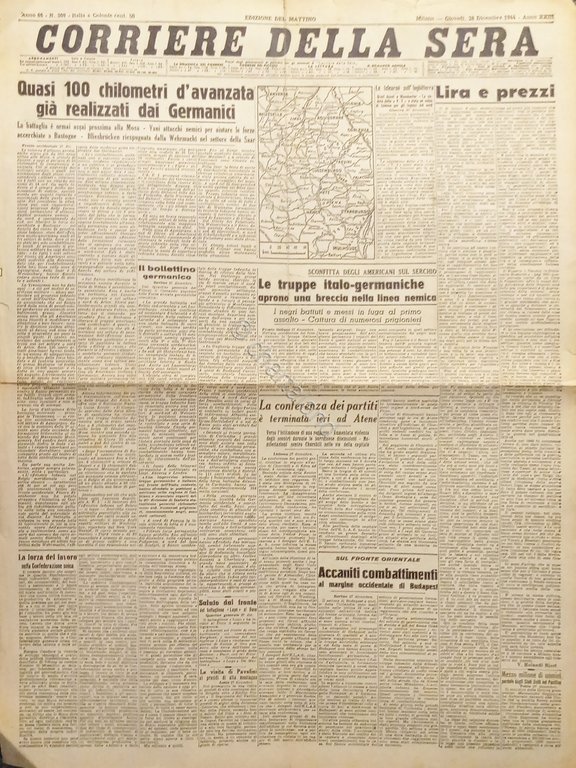 WWII - Quotidiano - Corriere della Sera N. 309 - … | Immagine Gallery 1