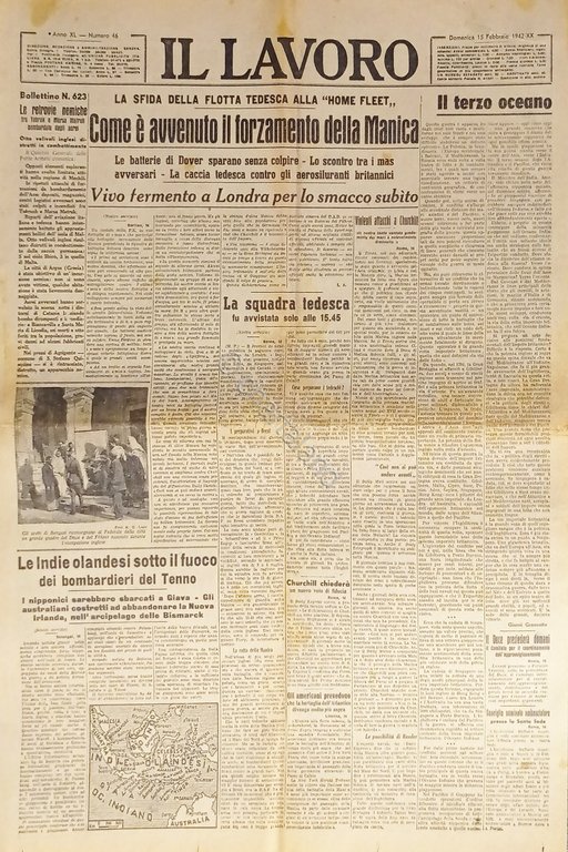 WWII - Quotidiano - Il Lavoro N. 46 - 1942 … | Immagine Gallery 2