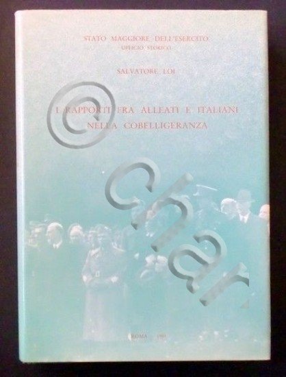 WWII - S. Loi - I rapporti fra alleati e …