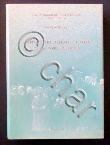 WWII - S. Loi - I rapporti fra alleati e …