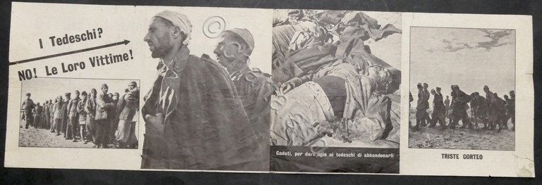 WWII - Volantino Alleati - Le forze italiane in Egitto …