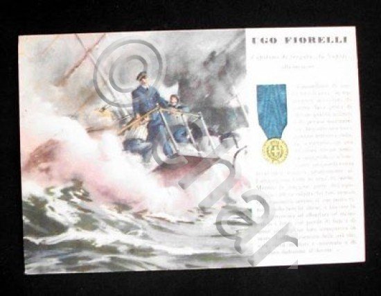WWII Cartolina - Medaglie d' Oro Guerra 1940 - Fiorelli