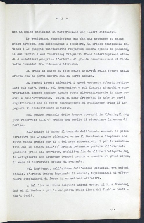 WWII Esercito Italiano Forze Armate Fronte Greco Iugoslavo 1940-41 Informazioni