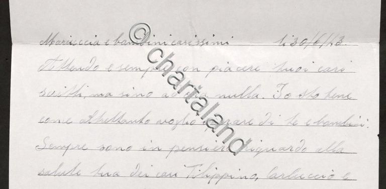 WWII Lettera internato italiano Campo concentramento N. 5 Sud Rhodesia …