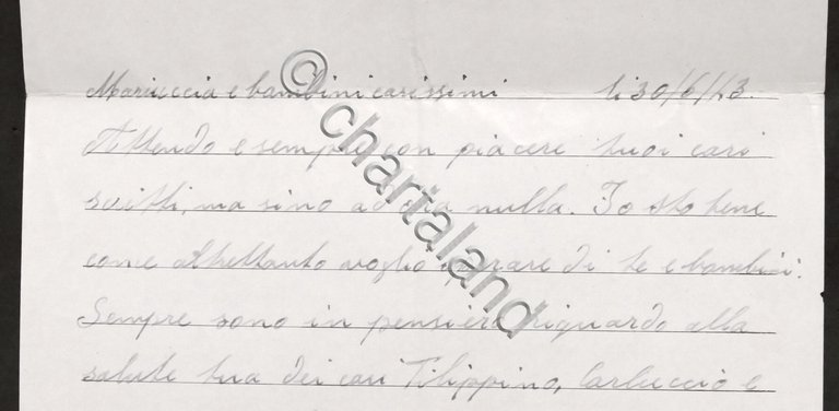 WWII Lettera internato italiano Campo concentramento N. 5 Sud Rhodesia …