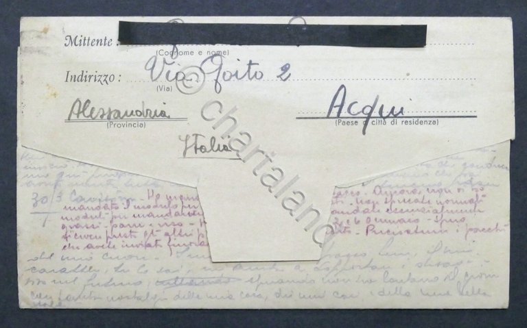 WWII Lettera per Prigioniero di Guerra italiano Campo Stalag 328 … | Immagine Gallery 2