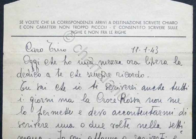 WWII Lettera per Prigioniero di Guerra italiano Campo Stalag 328 … | Immagine Gallery 3
