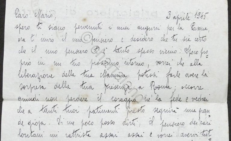 WWII Lettera per prigioniero italiano Campo N. 38 Gran Bretagna …