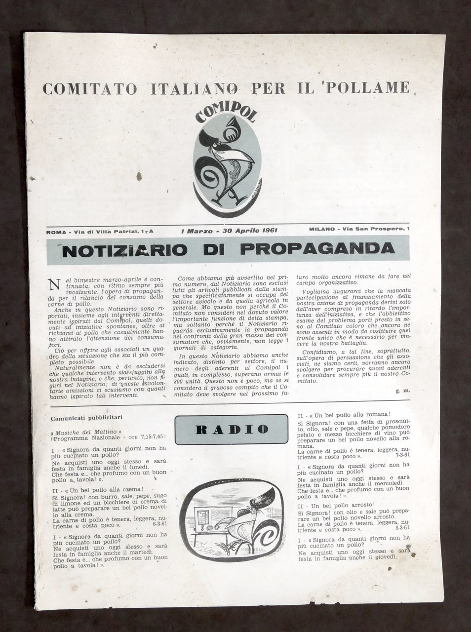 Zootecnica - Comitato Italiano per il pollame - Notiziario di …