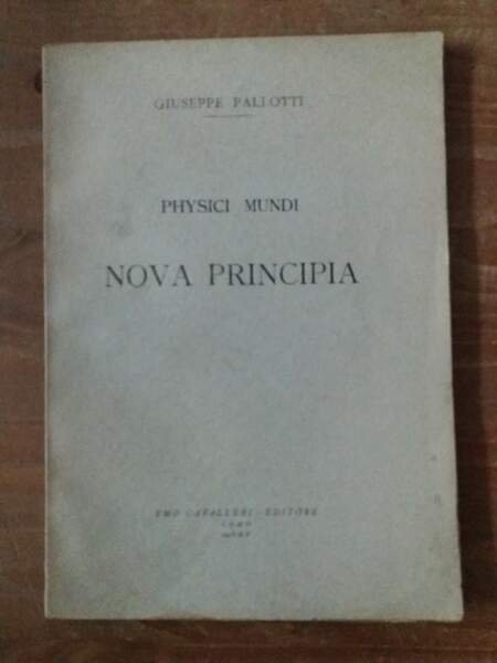 Phisici Mundi Nova Principia