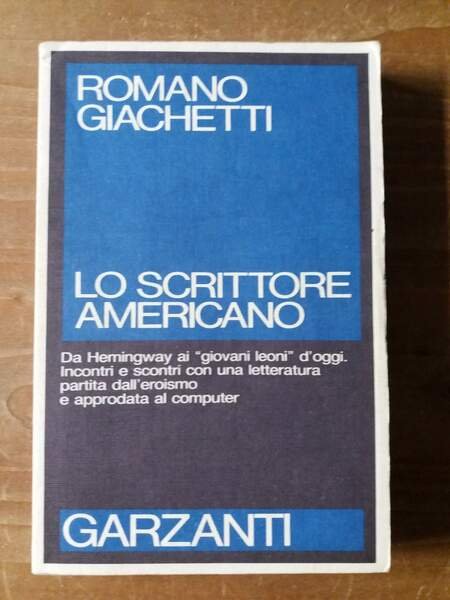 Lo scrittore americano