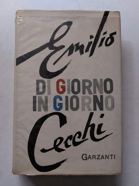 Di giorno in giorno Note di letteratura italiana contemporanea (1945-1954)