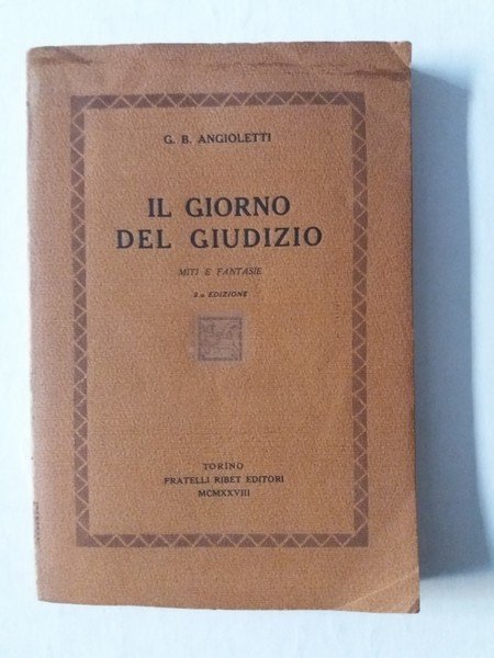 Il giorno del giudizio Miti e fantasie