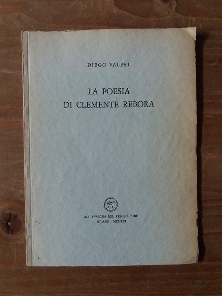 La poesia di Clemente Rebora