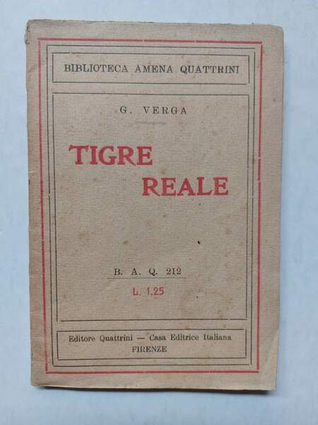 Tigre reale