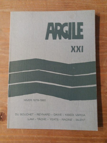 Argile XXI - Hiver 1979-1980