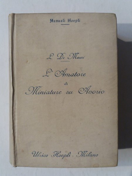L'amatore di miniature su avorio