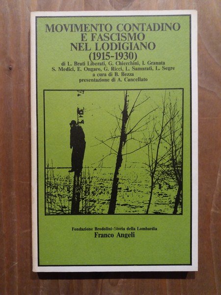 Movimento contadino e fascismo nel lodigiano (1915-1930)