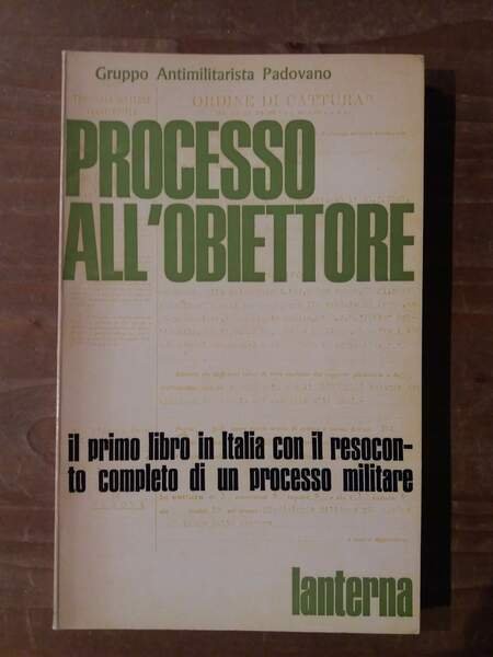 Processo all'obiettore