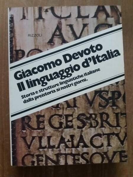 Il linguaggio d'Italia