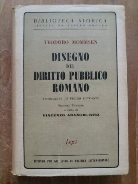 Disegno del diritto pubblico romano