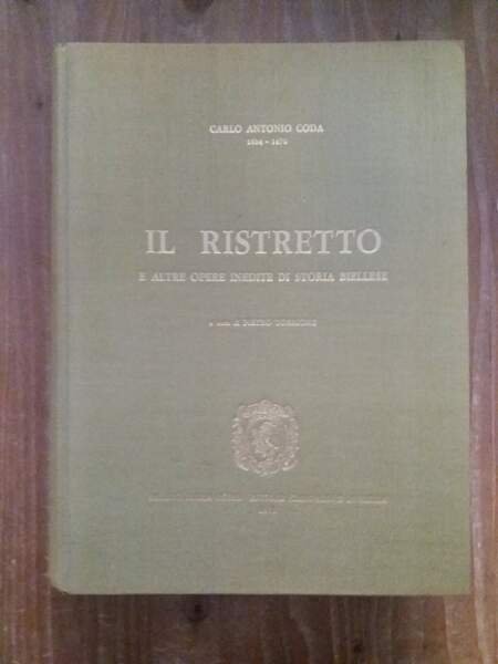 Il Ristretto e altre opere inedite di storia biellese
