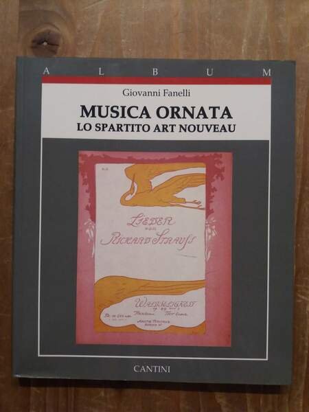 Musica ornata lo spartito art nouveau