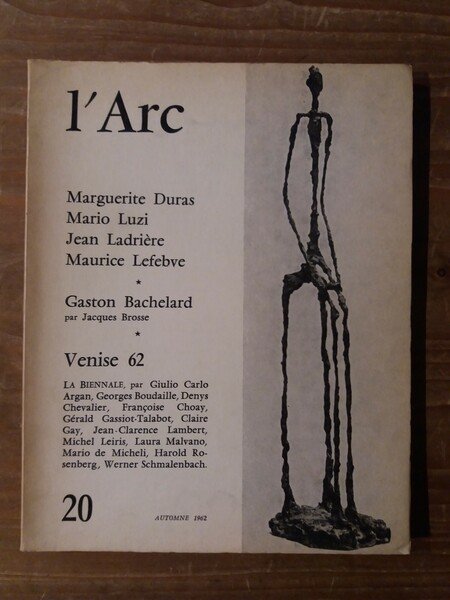 l'Arc - 20 Automne 1962