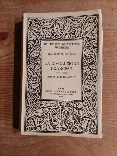 La rivoluzione francese vista dagli ambasciatori veneti