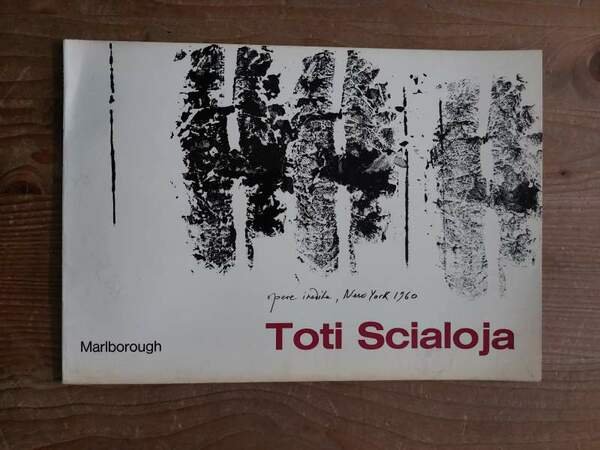 Toti Scialoja Opere inedite New York 1960
