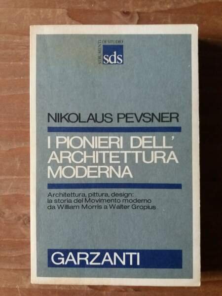 I pionieri dell'architettura moderna Da William Morris a Walter Gropius