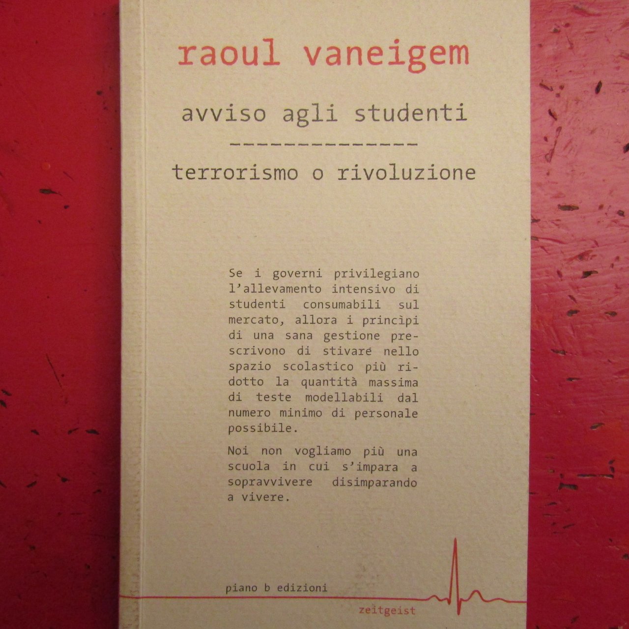 Avviso agli studenti