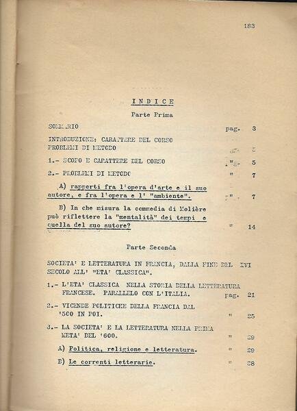 IL 'MISANTHROPE' DI MOLIERE.