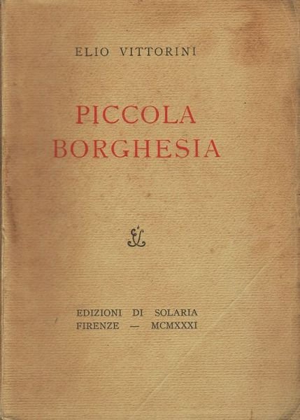 Piccola borghesia.