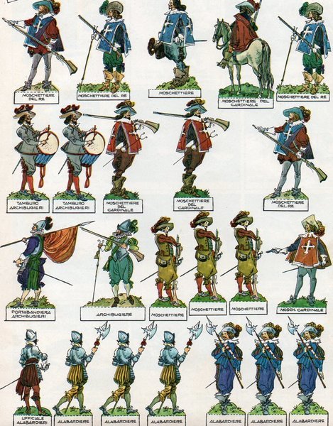 (1)-Esercito Russo 1740-1790. (2)-I Soldati del Messico. (3)-I Moschettieri di …