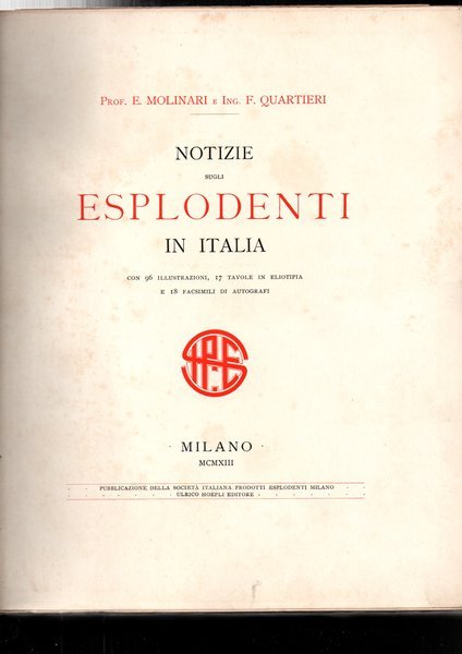 Ricorrendo il centenario della nascita (1812-1912) e il 25/mo anno(1888-1913) …