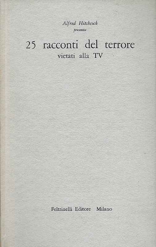 25 racconti del terrore vietati alla TV.
