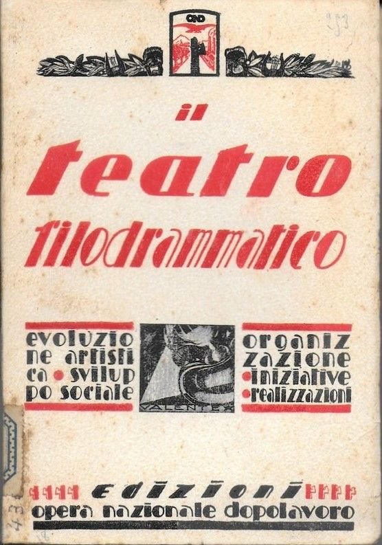 A cura dell'Ufficio Educazione Artistica della Direzione Centrale dell'O.N.D.