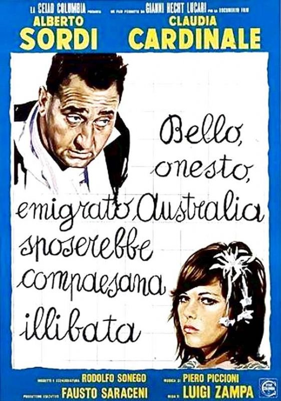 Alberto Sordi - Claudia Cardinale, Regia Luigi Zampa.