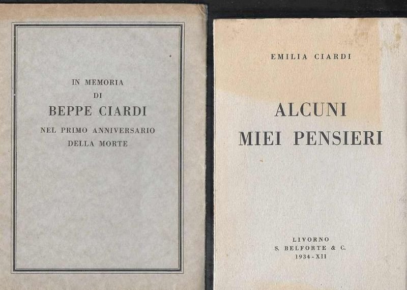 Alcuni miei pensieri.