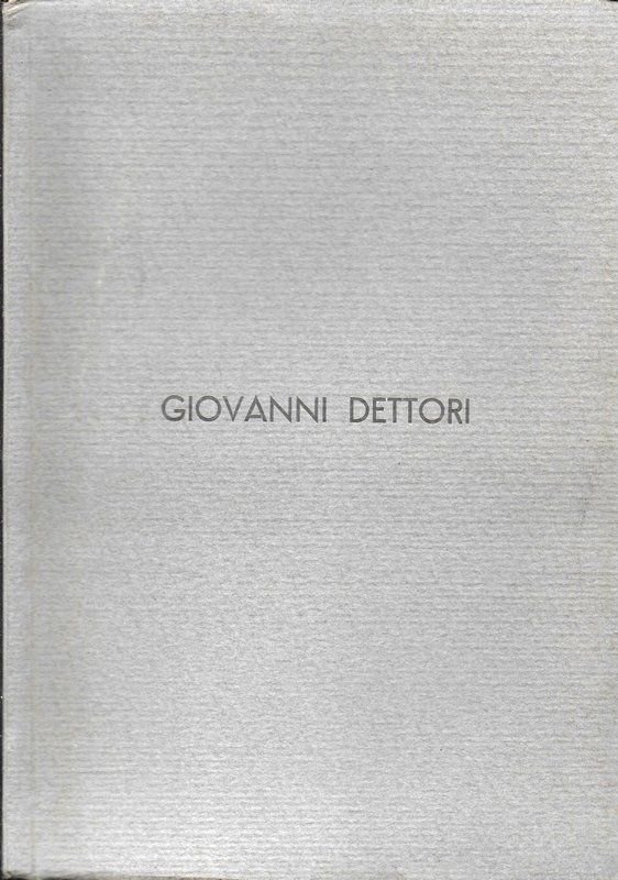 Alla memoria di Giovanni Dettori - Nel primo anniversario della …